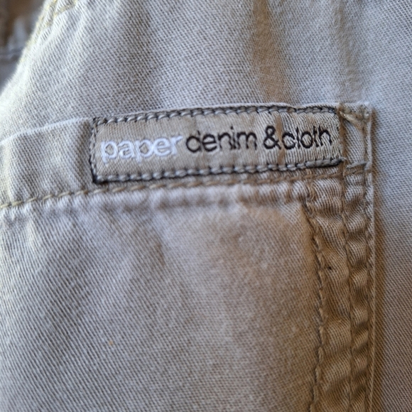 Paper Denim Cloth Mens Gray Pants. Lightweight. Size 34x32 - Picture 4 of 7